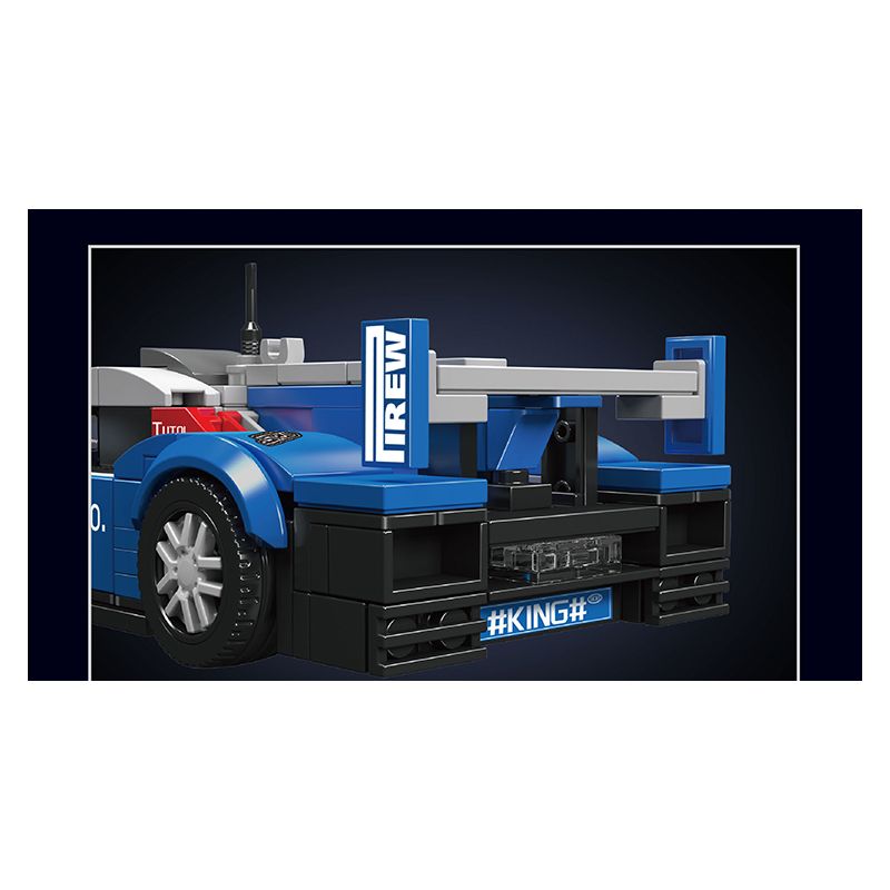 MouldKing 27074 Mould King 27074 XE ĐUA SỨC BỀN PEUGEOT 908RC bộ đồ chơi xếp lắp ráp ghép mô hình Racers Đua Tốc Độ 353 khối