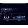 MouldKing 27074 Mould King 27074 XE ĐUA SỨC BỀN PEUGEOT 908RC bộ đồ chơi xếp lắp ráp ghép mô hình Racers Đua Tốc Độ 353 khối