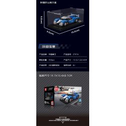 MouldKing 27074 Mould King 27074 XE ĐUA SỨC BỀN PEUGEOT 908RC bộ đồ chơi xếp lắp ráp ghép mô hình Racers Đua Tốc Độ 353 khối