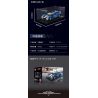 MouldKing 27074 Mould King 27074 XE ĐUA SỨC BỀN PEUGEOT 908RC bộ đồ chơi xếp lắp ráp ghép mô hình Racers Đua Tốc Độ 353 khối
