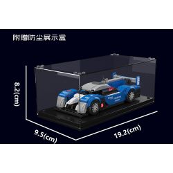 MouldKing 27074 Mould King 27074 XE ĐUA SỨC BỀN PEUGEOT 908RC bộ đồ chơi xếp lắp ráp ghép mô hình Racers Đua Tốc Độ 353 khối