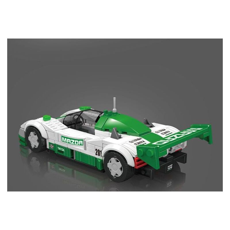 MouldKing 27073 Mould King 27073 XE ĐUA SỨC BỀN MAZDA 787B bộ đồ chơi xếp lắp ráp ghép mô hình Racers Đua Tốc Độ 325 khối