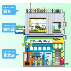 JIESTAR 89117 CỬA HÀNG TIỆN LỢI GIA ĐÌNH bộ đồ chơi xếp lắp ráp ghép mô hình Creator FAMILY SHOP Sáng Tạo 1310 khối JIESTAR 89117 CỬA HÀNG TIỆN LỢI GIA ĐÌNH bộ đồ chơi xếp lắp ráp ghép mô hình Creator FAMILY SHOP Sáng Tạo 1310 khối