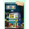 JIESTAR 89117 CỬA HÀNG TIỆN LỢI GIA ĐÌNH bộ đồ chơi xếp lắp ráp ghép mô hình Creator FAMILY SHOP Sáng Tạo 1310 khối