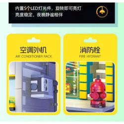 JIESTAR 89117 CỬA HÀNG TIỆN LỢI GIA ĐÌNH bộ đồ chơi xếp lắp ráp ghép mô hình Creator FAMILY SHOP Sáng Tạo 1310 khối JIESTAR 89117 CỬA HÀNG TIỆN LỢI GIA ĐÌNH bộ đồ chơi xếp lắp ráp ghép mô hình Creator FAMILY SHOP Sáng Tạo 1310 khối