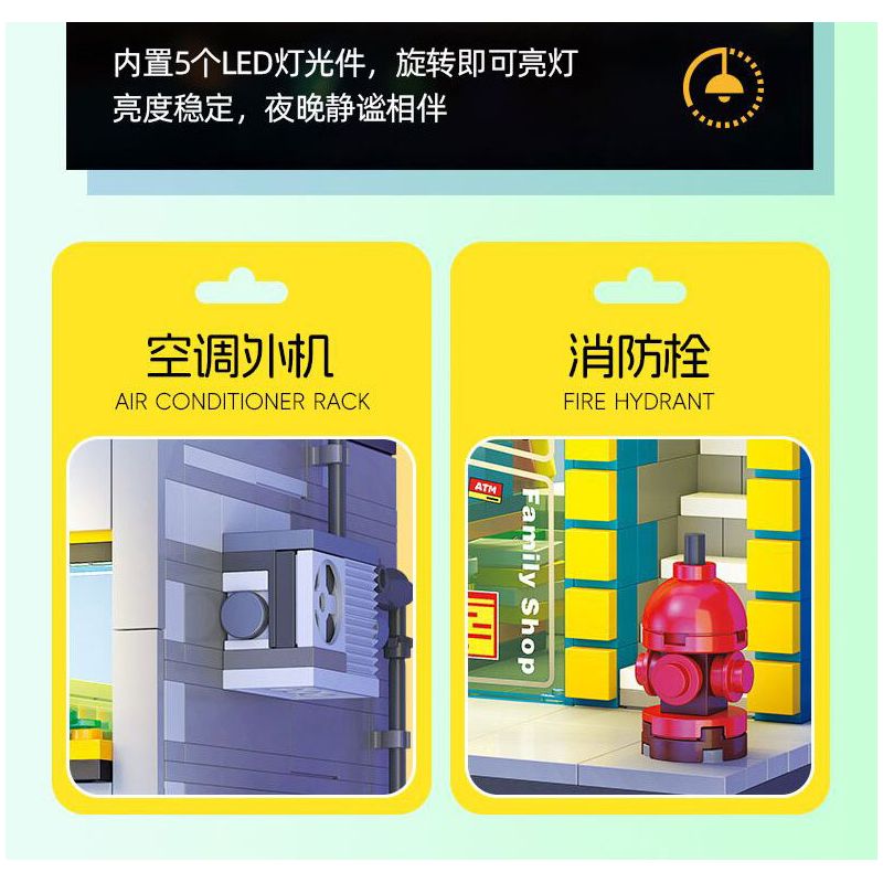 JIESTAR 89117 CỬA HÀNG TIỆN LỢI GIA ĐÌNH bộ đồ chơi xếp lắp ráp ghép mô hình Creator FAMILY SHOP Sáng Tạo 1310 khối JIESTAR 89117 CỬA HÀNG TIỆN LỢI GIA ĐÌNH bộ đồ chơi xếp lắp ráp ghép mô hình Creator FAMILY SHOP Sáng Tạo 1310 khối