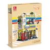 JIESTAR 89116 CỬA HÀNG TIỆN LỢI MINI bộ đồ chơi xếp lắp ráp ghép mô hình Creator MINI SHOP Sáng Tạo 1389 khối