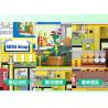 JIESTAR 89116 CỬA HÀNG TIỆN LỢI MINI bộ đồ chơi xếp lắp ráp ghép mô hình Creator MINI SHOP Sáng Tạo 1389 khối