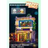 JIESTAR 89116 CỬA HÀNG TIỆN LỢI MINI bộ đồ chơi xếp lắp ráp ghép mô hình Creator MINI SHOP Sáng Tạo 1389 khối
