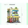 JIESTAR 89116 CỬA HÀNG TIỆN LỢI MINI bộ đồ chơi xếp lắp ráp ghép mô hình Creator MINI SHOP Sáng Tạo 1389 khối