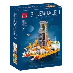 JIESTAR JJ9135 9135 GIÀN KHOAN DẦU NGOÀI KHƠI bộ đồ chơi xếp lắp ráp ghép mô hình Creator BLUE WHALE I Sáng Tạo 3271 khối