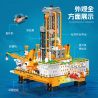 JIESTAR JJ9135 9135 GIÀN KHOAN DẦU NGOÀI KHƠI bộ đồ chơi xếp lắp ráp ghép mô hình Creator BLUE WHALE I Sáng Tạo 3271 khối