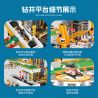 JIESTAR JJ9135 9135 GIÀN KHOAN DẦU NGOÀI KHƠI bộ đồ chơi xếp lắp ráp ghép mô hình Creator BLUE WHALE I Sáng Tạo 3271 khối