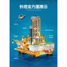 JIESTAR JJ9135 9135 GIÀN KHOAN DẦU NGOÀI KHƠI bộ đồ chơi xếp lắp ráp ghép mô hình Creator BLUE WHALE I Sáng Tạo 3271 khối