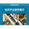 JIESTAR JJ9135 9135 GIÀN KHOAN DẦU NGOÀI KHƠI bộ đồ chơi xếp lắp ráp ghép mô hình Creator BLUE WHALE I Sáng Tạo 3271 khối