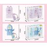WEKKI 519012 CÔNG CHÚA TRONG MƠ ĐIỆN THOẠI DI ĐỘNG STAR DREAM PRINCESS NHỎ MÀU XANH MA THUẬT bộ đồ chơi xếp lắp ráp ghép mô hình Girl Con Gái