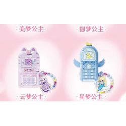 WEKKI 519011 CÔNG CHÚA TRONG MƠ ĐIỆN THOẠI DI ĐỘNG YUNMENG NHỎ MA THUẬT MÀU TÍM bộ đồ chơi xếp lắp ráp ghép mô hình Girl Con Gái