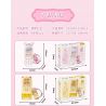 WEKKI 519011 CÔNG CHÚA TRONG MƠ ĐIỆN THOẠI DI ĐỘNG YUNMENG NHỎ MA THUẬT MÀU TÍM bộ đồ chơi xếp lắp ráp ghép mô hình Girl Con Gái