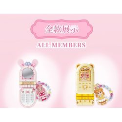 WEKKI 519010 CÔNG CHÚA TRONG MƠ ĐIỆN THOẠI DI ĐỘNG CỦA MÀU VÀNG MAGIC NHỎ bộ đồ chơi xếp lắp ráp ghép mô hình Girl Con Gái