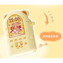 WEKKI 519010 CÔNG CHÚA TRONG MƠ ĐIỆN THOẠI DI ĐỘNG CỦA MÀU VÀNG MAGIC NHỎ bộ đồ chơi xếp lắp ráp ghép mô hình Girl Con Gái