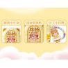 WEKKI 519010 CÔNG CHÚA TRONG MƠ ĐIỆN THOẠI DI ĐỘNG CỦA MÀU VÀNG MAGIC NHỎ bộ đồ chơi xếp lắp ráp ghép mô hình Girl Con Gái