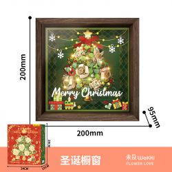 WEKKI 516159 CHỈ DÀNH CHO GIÁNG SINH HIỂN THỊ CỬA SỔ bộ đồ chơi xếp lắp ráp ghép mô hình Creator Sáng Tạo