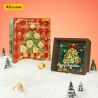 WEKKI 516159 CHỈ DÀNH CHO GIÁNG SINH HIỂN THỊ CỬA SỔ bộ đồ chơi xếp lắp ráp ghép mô hình Creator Sáng Tạo