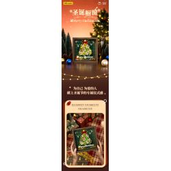 WEKKI 516159 CHỈ DÀNH CHO GIÁNG SINH HIỂN THỊ CỬA SỔ bộ đồ chơi xếp lắp ráp ghép mô hình Creator Sáng Tạo