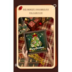 WEKKI 516159 CHỈ DÀNH CHO GIÁNG SINH HIỂN THỊ CỬA SỔ bộ đồ chơi xếp lắp ráp ghép mô hình Creator Sáng Tạo