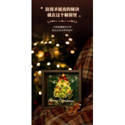 WEKKI 516159 CHỈ DÀNH CHO GIÁNG SINH HIỂN THỊ CỬA SỔ bộ đồ chơi xếp lắp ráp ghép mô hình Creator Sáng Tạo