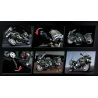 KOZOSHA 2218 XE MÁY CHỐNG CHÁY NỔ bộ đồ chơi xếp lắp ráp ghép mô hình Military Army MOTORCYCLE Quân Sự Bộ Đội 865 khối