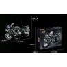 KOZOSHA 2218 XE MÁY CHỐNG CHÁY NỔ bộ đồ chơi xếp lắp ráp ghép mô hình Military Army MOTORCYCLE Quân Sự Bộ Đội 865 khối