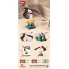 WOMA C1003 1003 ĐẠI BÀNG CÂN BẰNG bộ đồ chơi xếp lắp ráp ghép mô hình BALANCE EAGLE 430 khối