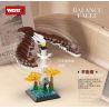 WOMA C1003 1003 ĐẠI BÀNG CÂN BẰNG bộ đồ chơi xếp lắp ráp ghép mô hình BALANCE EAGLE 430 khối
