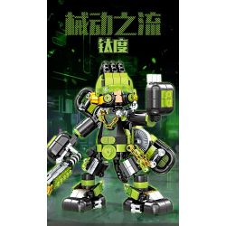 Kazi KY8122 8122 DÒNG CHẢY CƠ HỌC TITAN bộ đồ chơi xếp lắp ráp ghép mô hình TAID 433 khối