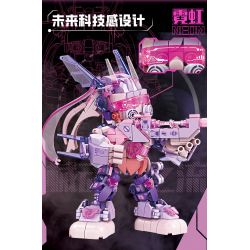 Kazi KY8121 8121 DÒNG CƠ HỌC ĐÈN NEON PHÁT SÁNG bộ đồ chơi xếp lắp ráp ghép mô hình 420 khối