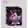 Kazi KY8121 8121 DÒNG CƠ HỌC ĐÈN NEON PHÁT SÁNG bộ đồ chơi xếp lắp ráp ghép mô hình 420 khối
