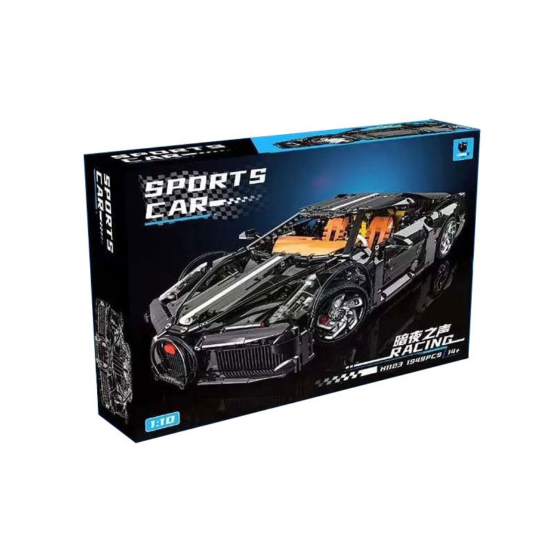 LEIMAO H1123 1123 ÂM THANH CỦA ĐÊM TỐI 1:10 bộ đồ chơi xếp lắp ráp ghép mô hình Technic Kỹ Thuật Công Nghệ Cao Mô Hình Phương Tiện 1949 khối