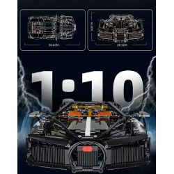 LEIMAO H1123 1123 ÂM THANH CỦA ĐÊM TỐI 1:10 bộ đồ chơi xếp lắp ráp ghép mô hình Technic Kỹ Thuật Công Nghệ Cao Mô Hình Phương Tiện 1949 khối