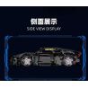 LEIMAO H1123 1123 ÂM THANH CỦA ĐÊM TỐI 1:10 bộ đồ chơi xếp lắp ráp ghép mô hình Technic Kỹ Thuật Công Nghệ Cao Mô Hình Phương Tiện 1949 khối