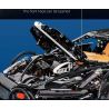 LEIMAO H1123 1123 ÂM THANH CỦA ĐÊM TỐI 1:10 bộ đồ chơi xếp lắp ráp ghép mô hình Technic Kỹ Thuật Công Nghệ Cao Mô Hình Phương Tiện 1949 khối