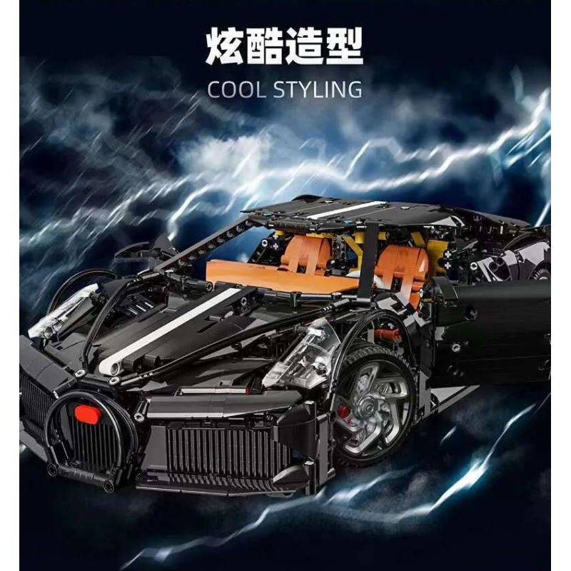 LEIMAO H1123 1123 ÂM THANH CỦA ĐÊM TỐI 1:10 bộ đồ chơi xếp lắp ráp ghép mô hình Technic Kỹ Thuật Công Nghệ Cao Mô Hình Phương Tiện 1949 khối