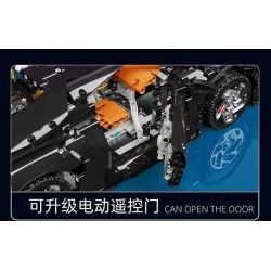 LEIMAO H1123 1123 ÂM THANH CỦA ĐÊM TỐI 1:10 bộ đồ chơi xếp lắp ráp ghép mô hình Technic Kỹ Thuật Công Nghệ Cao Mô Hình Phương Tiện 1949 khối