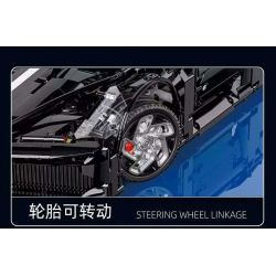 LEIMAO H1123 1123 ÂM THANH CỦA ĐÊM TỐI 1:10 bộ đồ chơi xếp lắp ráp ghép mô hình Technic Kỹ Thuật Công Nghệ Cao Mô Hình Phương Tiện 1949 khối