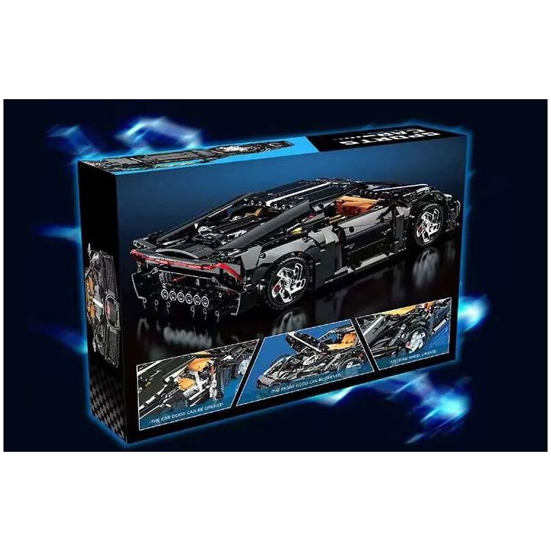 LEIMAO H1123 1123 ÂM THANH CỦA ĐÊM TỐI 1:10 bộ đồ chơi xếp lắp ráp ghép mô hình Technic Kỹ Thuật Công Nghệ Cao Mô Hình Phương Tiện 1949 khối