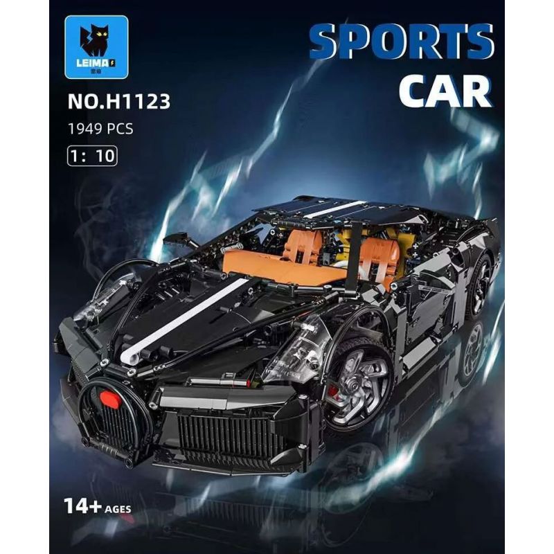 LEIMAO H1123 1123 ÂM THANH CỦA ĐÊM TỐI 1:10 bộ đồ chơi xếp lắp ráp ghép mô hình Technic Kỹ Thuật Công Nghệ Cao Mô Hình Phương Tiện 1949 khối