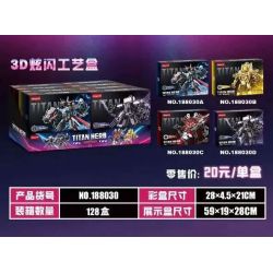 WANGAO 188030 ANH HÙNG TITAN bộ đồ chơi xếp lắp ráp ghép mô hình Movie & Game TITAN HERO Phim Và Trò Chơi