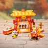 PANTASY 86515 CUỘC PHIÊU LƯU CỦA KUNG FU PANDA TRẠI HUẤN LUYỆN bộ đồ chơi xếp lắp ráp ghép mô hình Movie & Game Phim Và Trò Chơi 500 khối