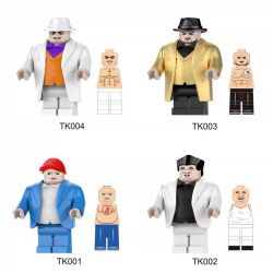 NONE TK001 TK002 TK003 TK004 4 LOẠI NHÂN VẬT NGƯỜI LỚN bộ đồ chơi xếp lắp ráp ghép mô hình Collectable Minifigures Búp Bê Sưu Tầm