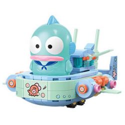 TOP TOY TC1724 1724 GIA ĐÌNH SANRIO MÔ HÌNH HẠM ĐỘI 6 NHỎ ĐÁNG NGẠC NHIÊN bộ đồ chơi xếp lắp ráp ghép mô hình Movie & Game SANRIO CHARACTERS Phim Và Trò Chơi